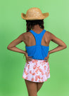 Teen Girl High-Waisted Swimsuit Bottoms - Skirt - Painted Clams