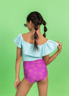 Teen Girl High-Waisted Swimsuit Bottoms - Suns