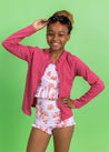 Teen Girl High-Waisted Swimsuit Bottoms - Painted Clams