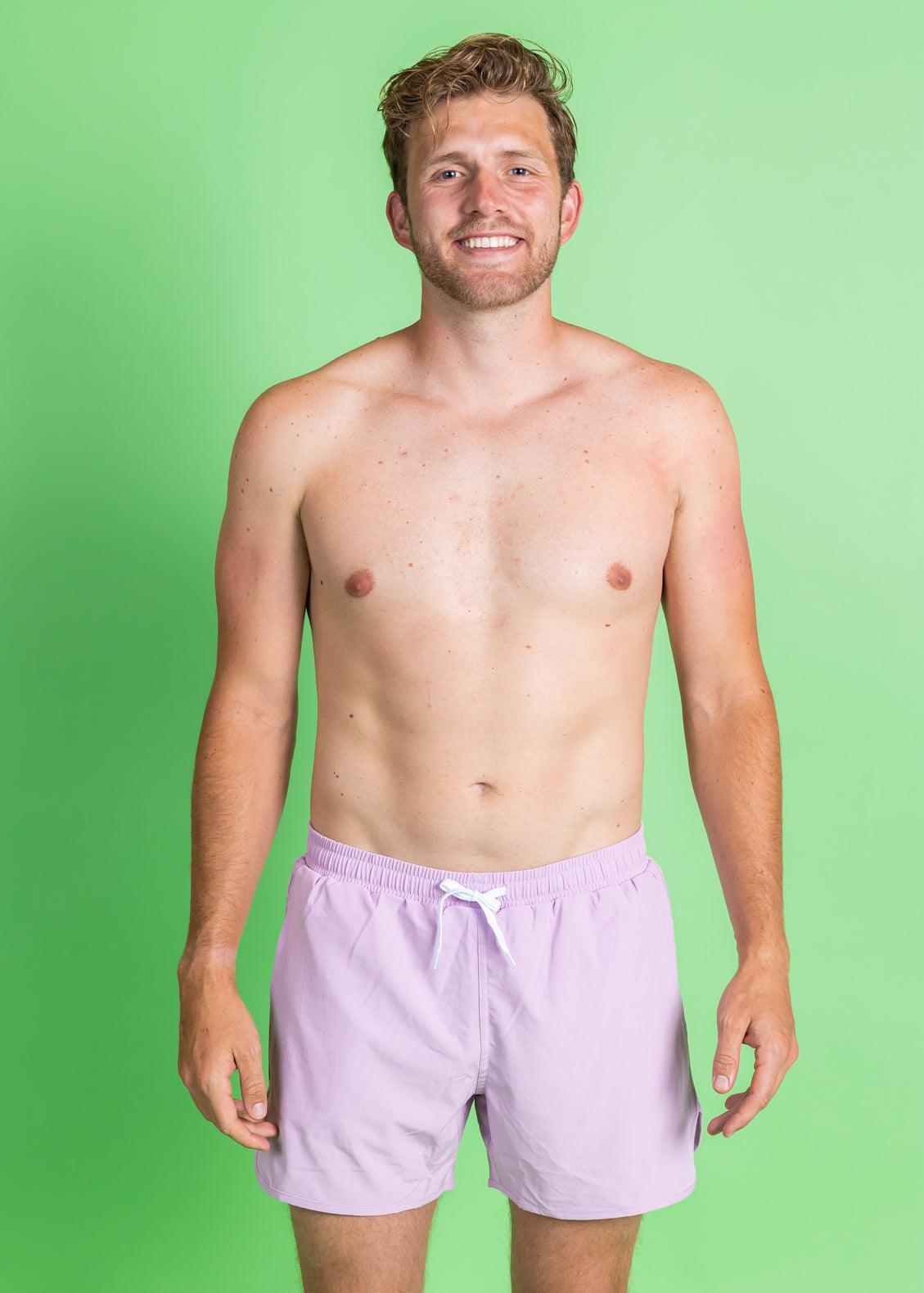 Mens Swimsuit - Shorts - Just Lilac