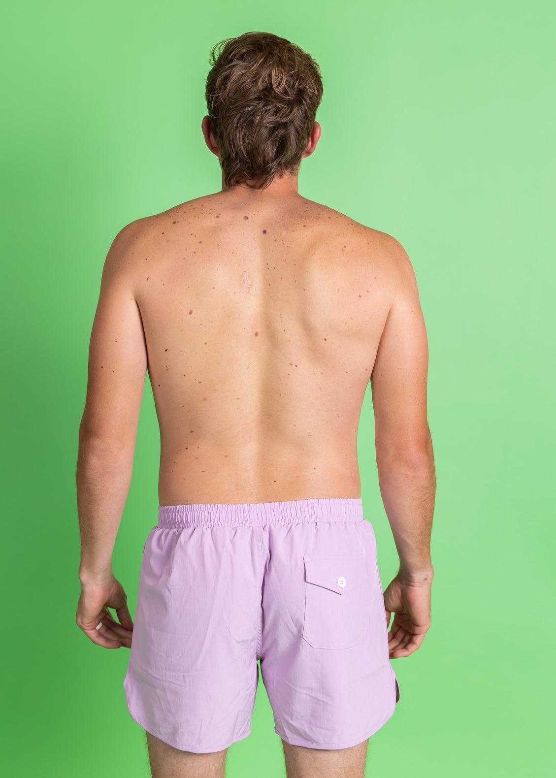 Mens Swimsuit - Shorts - Just Lilac