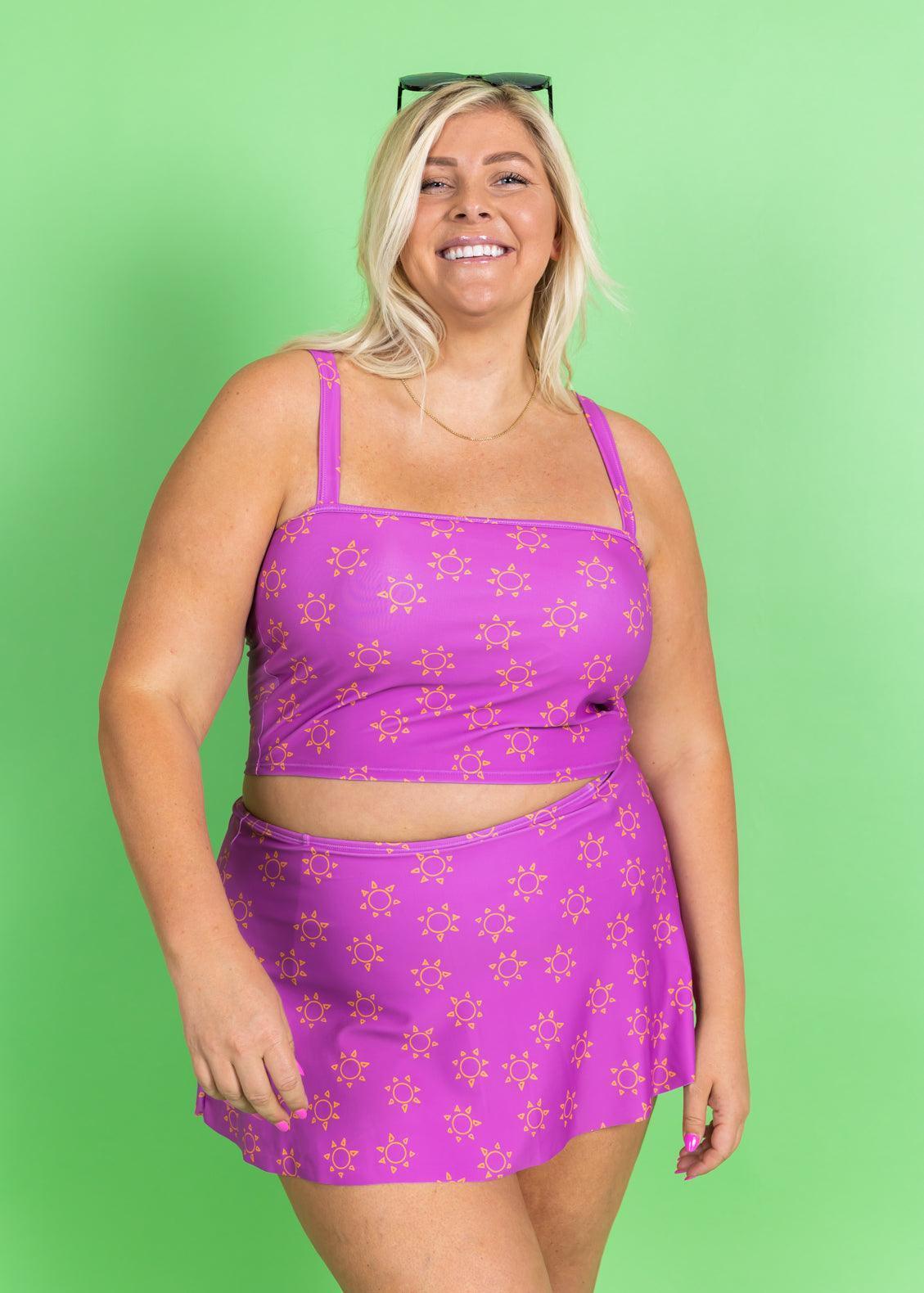 High-Waisted Swimsuit Bottom - Skirt - Suns