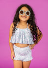 Mini Swing Top | Mint Flowers - Kortni Jeane