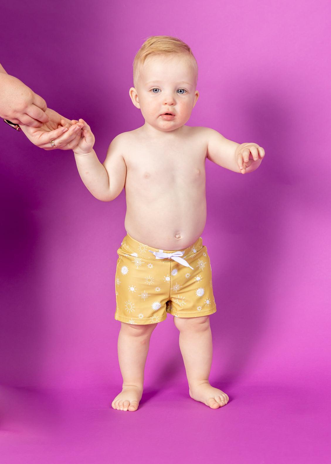 Baby Boy Swimsuit - Shorts - So Much Sun