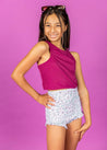 Youth All Ruffled Up Bottoms | Mint Flowers - Kortni Jeane