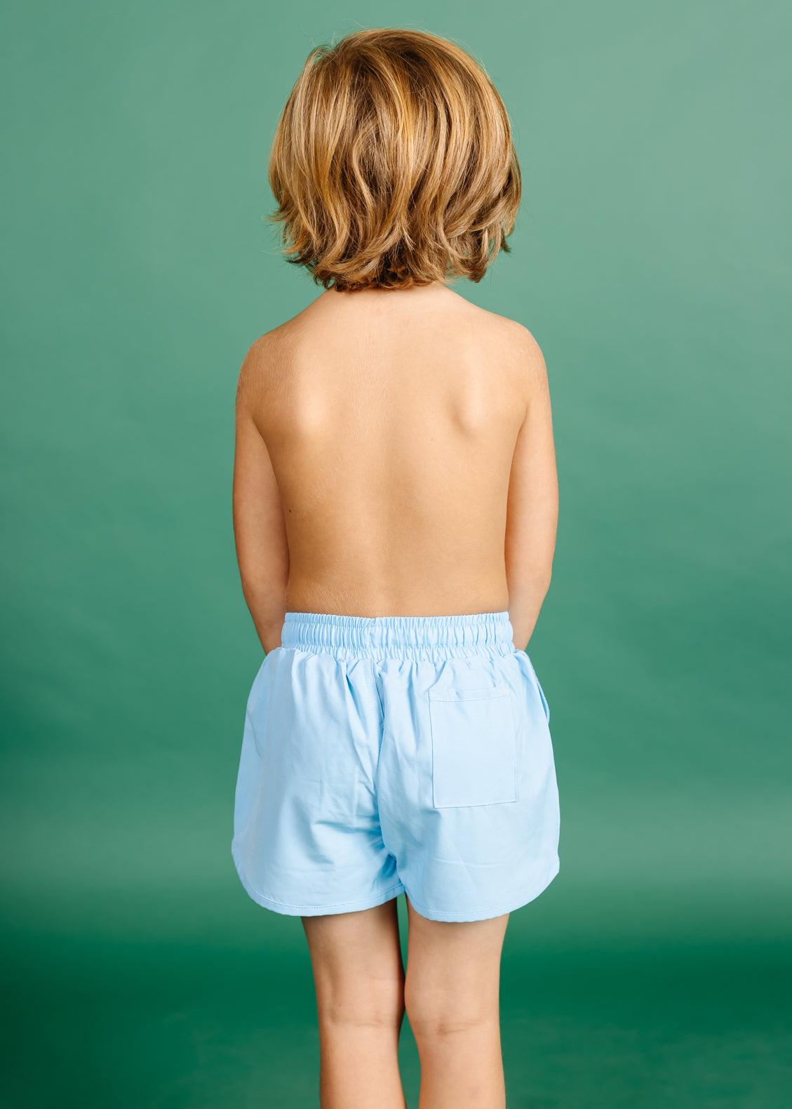 Boys Swimsuit - Shorts  - Fresh Blue