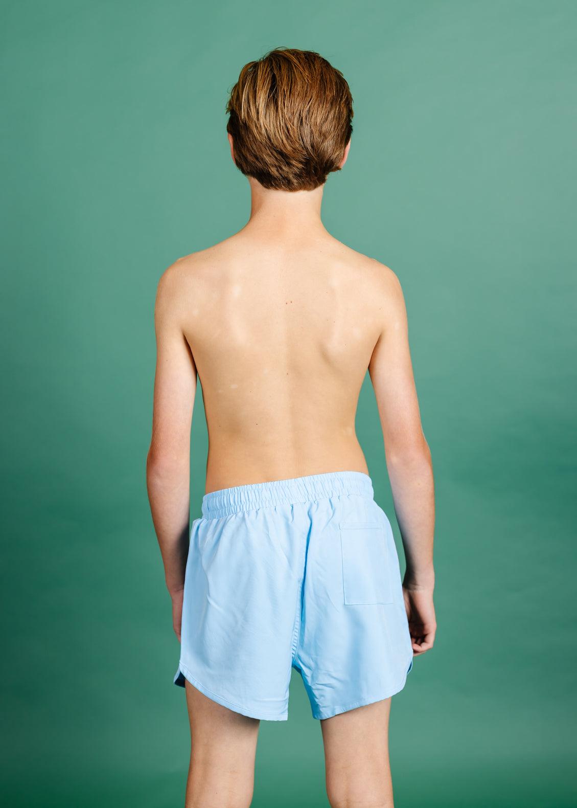 Teen Boy Swimsuit - Shorts - Fresh Blue