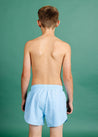 Teen Boy Swimsuit - Shorts - Fresh Blue