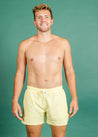 Mens Swimsuit - Shorts - Mellow Yellow