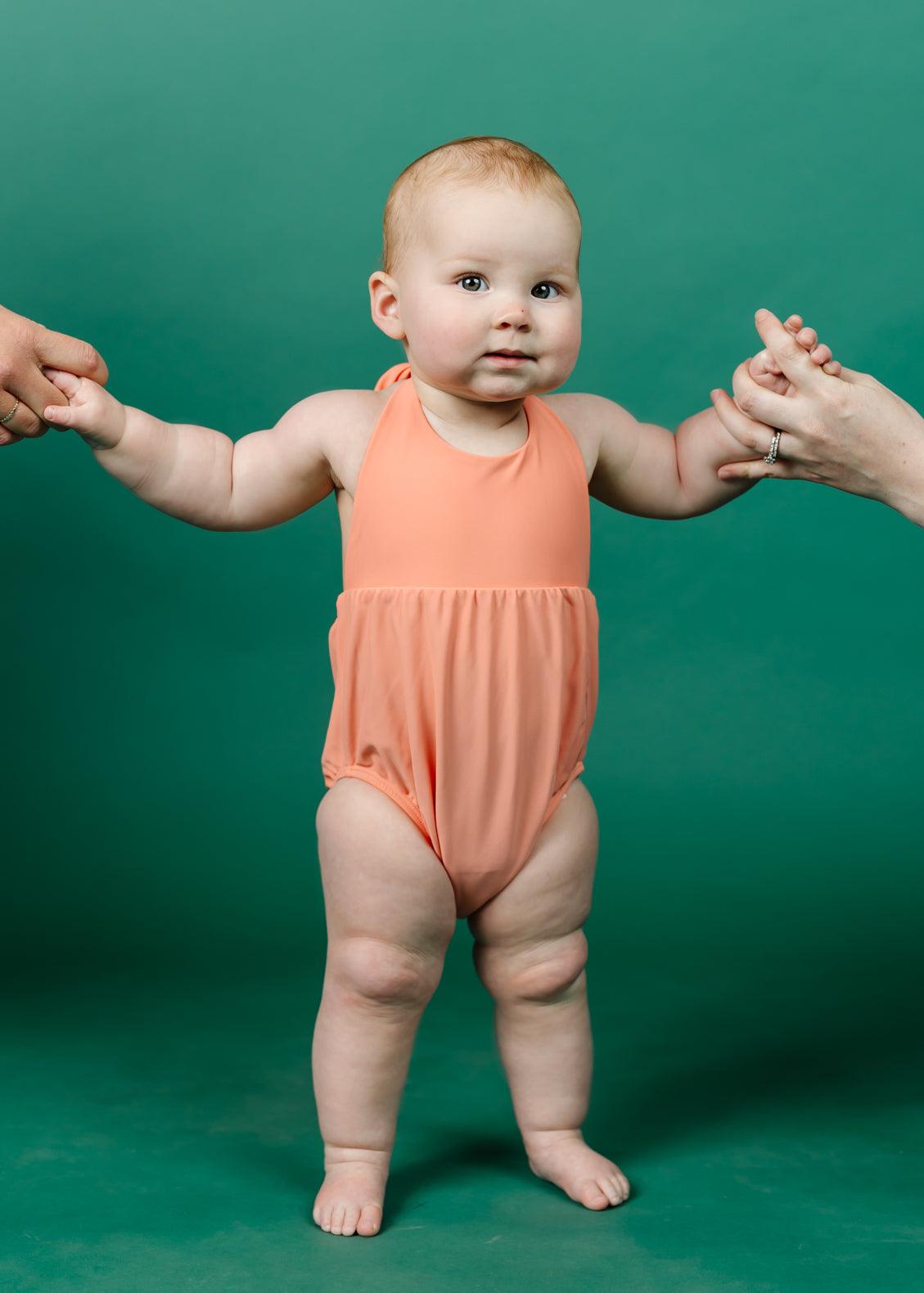 Baby Romper One-Piece | Melon - Kortni Jeane