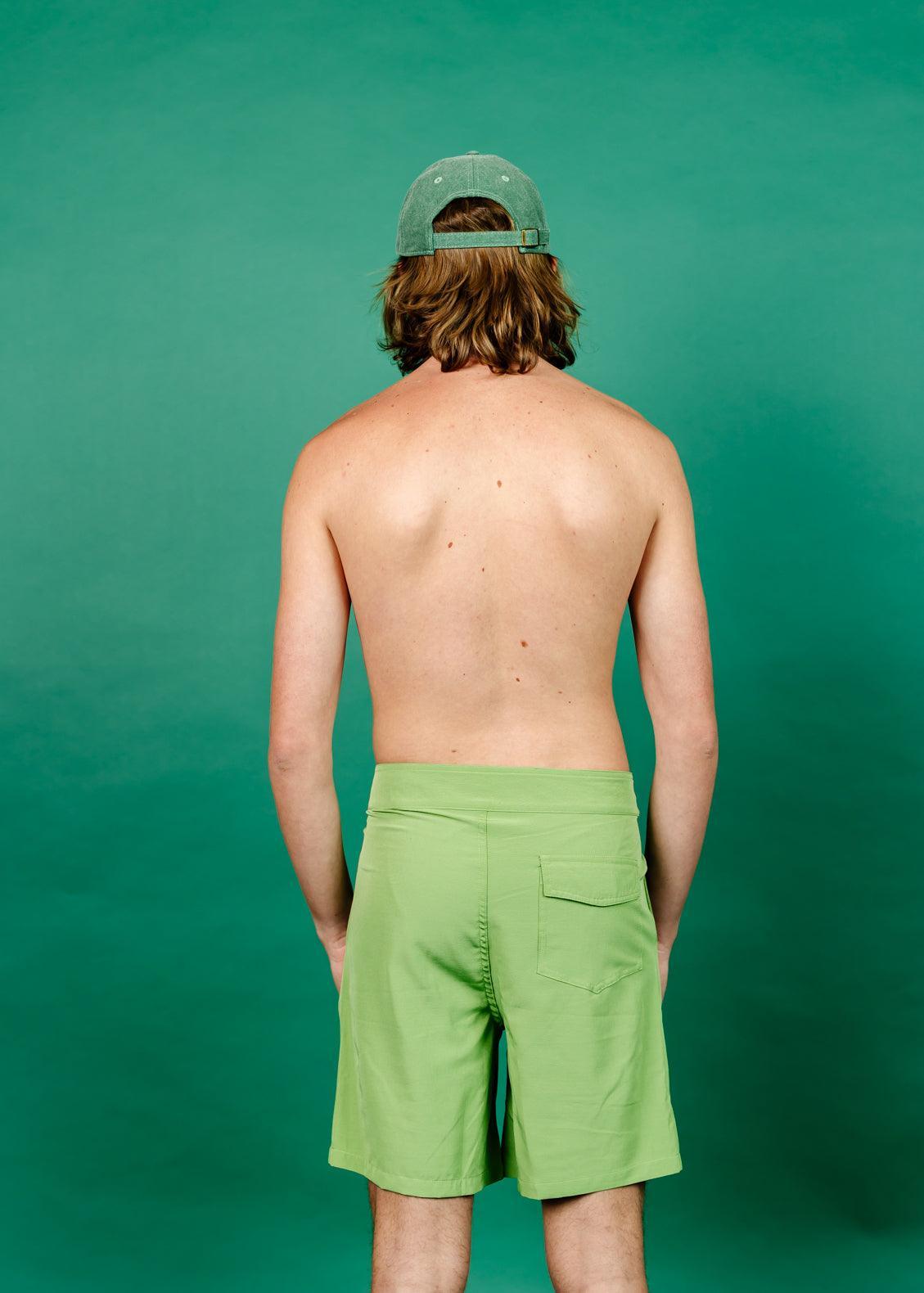 Mens Swimsuit - Trunks - Sweet Pea Green