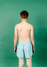Teen Boy Swimsuit - Shorts - Dusty Light Blue