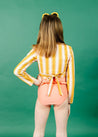 Teen Girl High-Waisted Swimsuit Bottoms - Melon