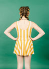 Teen Girl One-Piece Swimsuit - Vintage Trangles