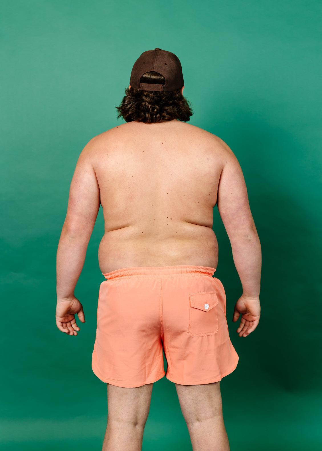 Mens Swimsuit - Shorts - Melon