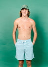 Mens Swimsuit - Trunks - Dusty Light Blue