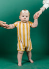 Baby Girl/Boy Swimsuit Shorties Rashguard One-Piece - Vintage Triangles