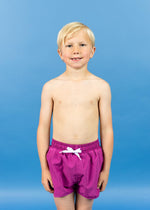 Boys Swimsuit - Shorts - Berry