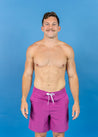 Mens Swimsuit - Trunks - Berry