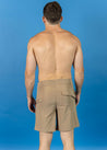 Mens Swimsuit - Trunks - Sand Brown